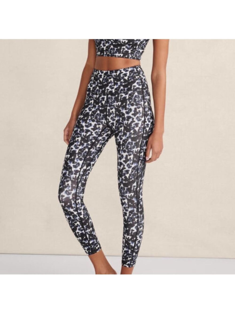Varley Form high pocket legging 25" INK BLOCK FLORAL